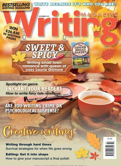 Titelbild der Ausgabe 10/2025 von Writing Magazine. Diese Zeitschrift und viele weitere Reisemagazine, Freizeitmagazine und Wissensmagazine als Abo oder epaper bei United Kiosk online kaufen.