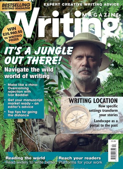 Titelbild der Ausgabe 12/2025 von Writing Magazine. Diese Zeitschrift und viele weitere Reisemagazine, Freizeitmagazine und Wissensmagazine als Abo oder epaper bei United Kiosk online kaufen.
