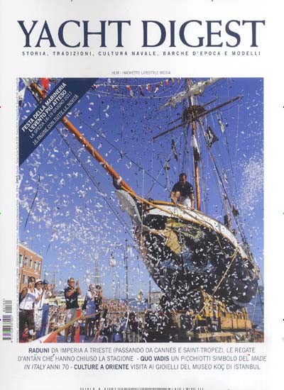 Yacht Digest Italia aktuelles Titelbild Ausgabe 160/2011 Aktuelles Titelbild von Yacht Digest Italia. Entdecken Sie jetzt die Ausgabe 160/2011. Lesen Sie gerne Sportmagazine? Dann empfehlen wir Ihnen Yacht Digest Italia als Abo oder Geschenkabo.