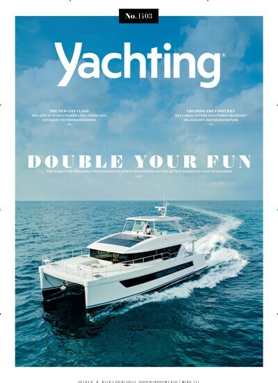 Titelbild der Ausgabe 1/2024 von Yachting. Diese Zeitschrift und viele weitere Sportmagazine als Abo oder epaper bei United Kiosk online kaufen.