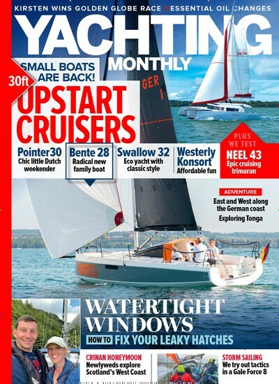 Titelbild der Ausgabe 7/2023 von Yachting Monthly. Diese Zeitschrift und viele weitere Sportmagazine als Abo oder epaper bei United Kiosk online kaufen.