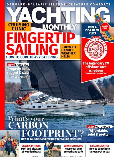 Titelbild der Ausgabe 7/2025 von Yachting Monthly. Diese Zeitschrift und viele weitere Sportmagazine als Abo oder epaper bei United Kiosk online kaufen.
