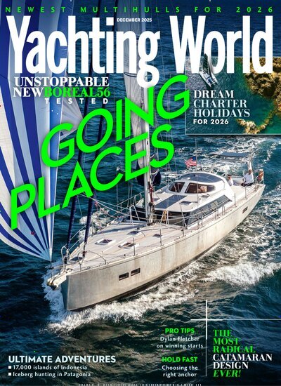 Titelbild der Ausgabe 316/2025 von Yachting World. Diese Zeitschrift und viele weitere Sportmagazine als Abo oder epaper bei United Kiosk online kaufen.