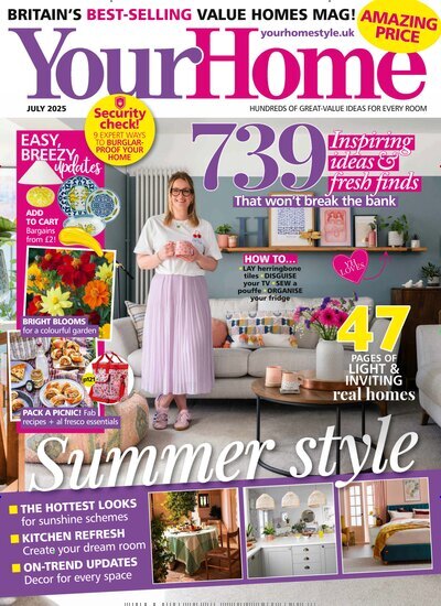 Titelbild der Ausgabe 7/2025 von Your Home. Diese Zeitschrift und viele weitere Gartenzeitschriften und Wohnzeitschriften als Abo oder epaper bei United Kiosk online kaufen.