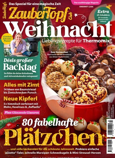 Titelbild der Ausgabe 2/2026 von ZauberTopf Spezial. Diese Zeitschrift und viele weitere Kochzeitschriften und Backzeitschriften als Abo oder epaper bei United Kiosk online kaufen.