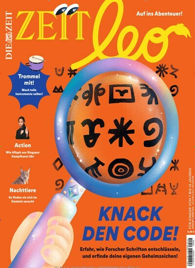 Titelbild der Ausgabe 2/2024 von ZEIT LEO. Diese Zeitschrift und viele weitere Jugendzeitschriften und Kinderzeitschriften als Abo oder epaper bei United Kiosk online kaufen.