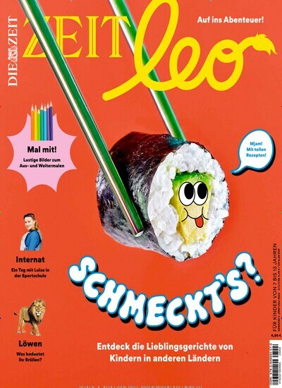 Titelbild der Ausgabe 4/2023 von ZEIT LEO. Diese Zeitschrift und viele weitere Jugendzeitschriften und Kinderzeitschriften als Abo oder epaper bei United Kiosk online kaufen.