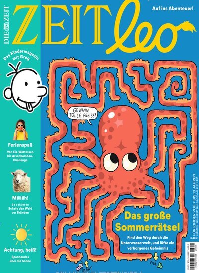 Titelbild der Ausgabe 4/2026 von ZEIT Leo. Diese Zeitschrift und viele weitere Jugendzeitschriften und Kinderzeitschriften als Abo oder epaper bei United Kiosk online kaufen.