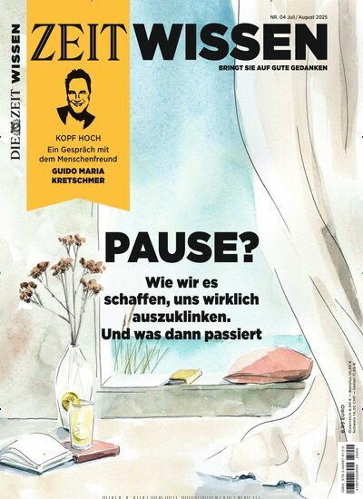Titelbild der Ausgabe 4/2025 von ZEIT Wissen. Diese Zeitschrift und viele weitere Reisemagazine, Freizeitmagazine und Wissensmagazine als Abo oder epaper bei United Kiosk online kaufen.