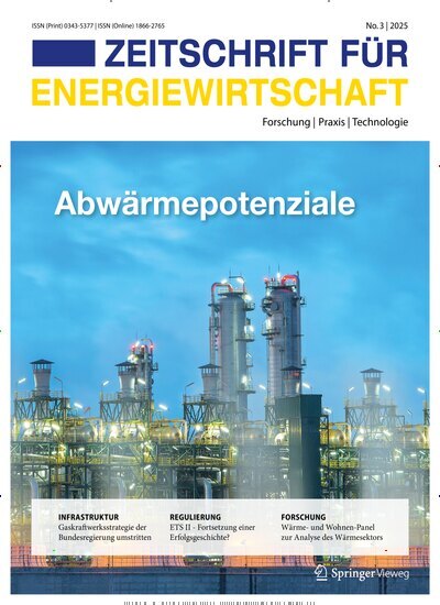 Titelbild der Ausgabe 3/2025 von Zeitschrift für Energiewirtschaft. Diese Zeitschrift und viele weitere Naturzeitschriften, Landwirtschaftszeitungen und Umweltmagazine als Abo oder epaper bei United Kiosk online kaufen.