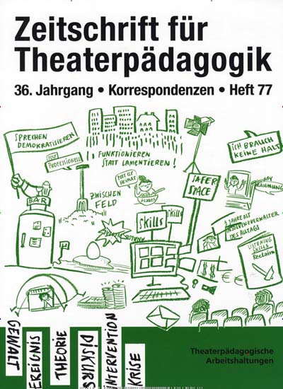 Titelbild der Ausgabe 77/2020 von Zeitschrift für Theaterpädagogik. Diese Zeitschrift und viele weitere Zeitschriften für Pädagogik als Abo oder epaper bei United Kiosk online kaufen.