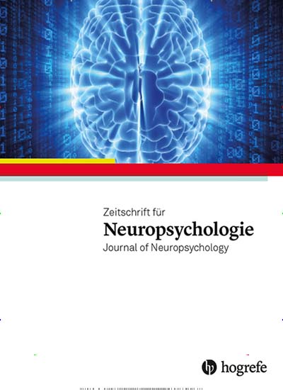Titelbild der Ausgabe 1/2021 von Zeitschrift fur Neuropsychologie. Zeitschriften als Abo oder epaper bei United Kiosk online kaufen.