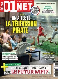 Titelbild der Ausgabe 3/2023 von 01net. Diese Zeitschrift und viele weitere Computerzeitschriften, Tabletmagazine und Smartphonemagazine als Abo oder epaper bei United Kiosk online kaufen.