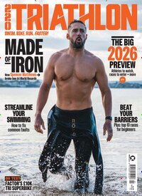 Titelbild der Ausgabe 1/2026 von 220 Triathlon. Diese Zeitschrift und viele weitere Sportmagazine als Abo oder epaper bei United Kiosk online kaufen.