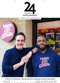 Titelbild der Ausgabe 3/2025 von 24 Stunden Gastlichkeit. Diese Zeitschrift und viele weitere Gastronomiezeitschriften, Fashionmagazine, Beautymagazine als Abo oder epaper bei United Kiosk online kaufen.