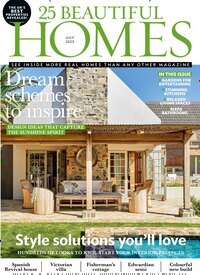 Titelbild der Ausgabe 7/2025 von 25 Beautiful Homes. Diese Zeitschrift und viele weitere Gartenzeitschriften und Wohnzeitschriften als Abo oder epaper bei United Kiosk online kaufen.