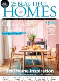 Titelbild der Ausgabe 10/2025 von 25 Beautiful Homes. Diese Zeitschrift und viele weitere Gartenzeitschriften und Wohnzeitschriften als Abo oder epaper bei United Kiosk online kaufen.
