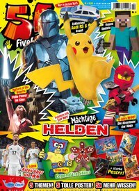 Titelbild der Ausgabe 4/2026 von 5!. Diese Zeitschrift und viele weitere Jugendzeitschriften und Kinderzeitschriften als Abo oder epaper bei United Kiosk online kaufen.