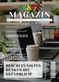 Titelbild der Ausgabe 21/2025 von A & O Magazin. Diese Zeitschrift und viele weitere Businessmagazine als Abo oder epaper bei United Kiosk online kaufen.