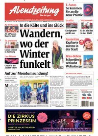 Titelbild der Ausgabe 13/2026 von Abendzeitung München. Diese Zeitschrift und viele weitere Zeitungsabos als Abo oder epaper bei United Kiosk online kaufen.