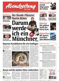 Titelbild der Ausgabe 248/2026 von Abendzeitung München. Diese Zeitschrift und viele weitere Zeitungsabos als Abo oder epaper bei United Kiosk online kaufen.