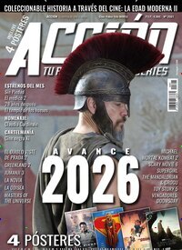 Titelbild der Ausgabe 1/2026 von Accion Cine-Video. Diese Zeitschrift und viele weitere Reisemagazine, Freizeitmagazine und Wissensmagazine als Abo oder epaper bei United Kiosk online kaufen.