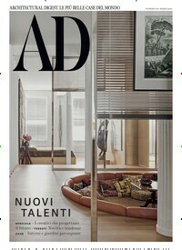 Titelbild der Ausgabe 3/2024 von AD Architectural Digest Italien. Diese Zeitschrift und viele weitere Gartenzeitschriften und Wohnzeitschriften als Abo oder epaper bei United Kiosk online kaufen.