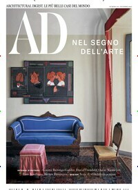 Titelbild der Ausgabe 12/2023 von AD Architectural Digest Italien. Diese Zeitschrift und viele weitere Gartenzeitschriften und Wohnzeitschriften als Abo oder epaper bei United Kiosk online kaufen.