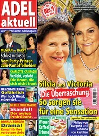 Titelbild der Ausgabe 2/2019 von Adel aktuell. Diese Zeitschrift und viele weitere Frauenzeitschriften als Abo oder epaper bei United Kiosk online kaufen.