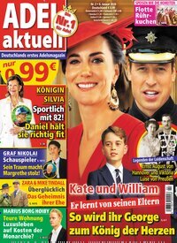 Titelbild der Ausgabe 2/2026 von Adel aktuell. Diese Zeitschrift und viele weitere Frauenzeitschriften als Abo oder epaper bei United Kiosk online kaufen.