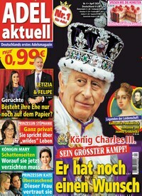 Titelbild der Ausgabe 4/2024 von Adel aktuell. Diese Zeitschrift und viele weitere Frauenzeitschriften als Abo oder epaper bei United Kiosk online kaufen.