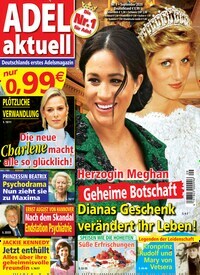 Titelbild der Ausgabe 9/2020 von Adel aktuell. Diese Zeitschrift und viele weitere Frauenzeitschriften als Abo oder epaper bei United Kiosk online kaufen.