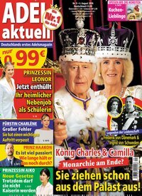 Titelbild der Ausgabe 9/2026 von Adel aktuell. Diese Zeitschrift und viele weitere Frauenzeitschriften als Abo oder epaper bei United Kiosk online kaufen.