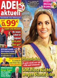Titelbild der Ausgabe 10/2026 von Adel aktuell. Diese Zeitschrift und viele weitere Frauenzeitschriften als Abo oder epaper bei United Kiosk online kaufen.