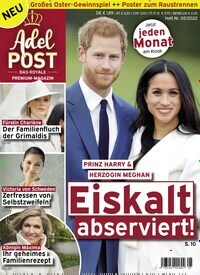 Titelbild der Ausgabe 5/2022 von AdelPost. Diese Zeitschrift und viele weitere Frauenzeitschriften als Abo oder epaper bei United Kiosk online kaufen.