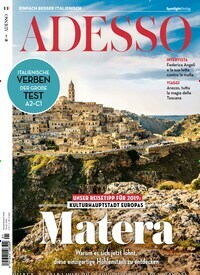 Titelbild der Ausgabe 1/2019 von Adesso. Diese Zeitschrift und viele weitere Reisemagazine, Freizeitmagazine und Wissensmagazine als Abo oder epaper bei United Kiosk online kaufen.