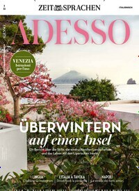 Titelbild der Ausgabe 2/2022 von Adesso. Diese Zeitschrift und viele weitere Reisemagazine, Freizeitmagazine und Wissensmagazine als Abo oder epaper bei United Kiosk online kaufen.