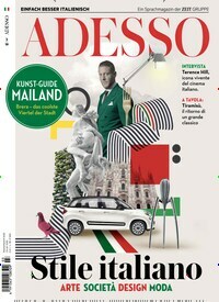 Titelbild der Ausgabe 3/2019 von Adesso. Diese Zeitschrift und viele weitere Reisemagazine, Freizeitmagazine und Wissensmagazine als Abo oder epaper bei United Kiosk online kaufen.