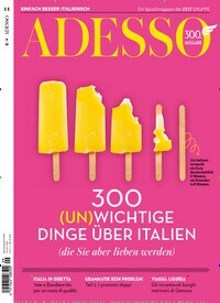 Titelbild der Ausgabe 9/2019 von Adesso. Diese Zeitschrift und viele weitere Reisemagazine, Freizeitmagazine und Wissensmagazine als Abo oder epaper bei United Kiosk online kaufen.