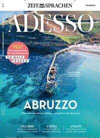 Titelbild der Ausgabe 9/2021 von Adesso. Diese Zeitschrift und viele weitere Reisemagazine, Freizeitmagazine und Wissensmagazine als Abo oder epaper bei United Kiosk online kaufen.