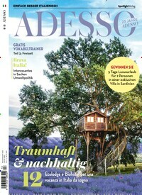 Titelbild der Ausgabe 13/2019 von Adesso. Diese Zeitschrift und viele weitere Reisemagazine, Freizeitmagazine und Wissensmagazine als Abo oder epaper bei United Kiosk online kaufen.