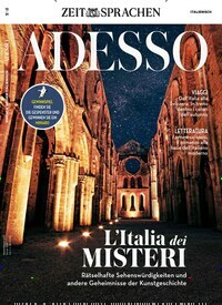 Titelbild der Ausgabe 13/2021 von Adesso. Diese Zeitschrift und viele weitere Reisemagazine, Freizeitmagazine und Wissensmagazine als Abo oder epaper bei United Kiosk online kaufen.