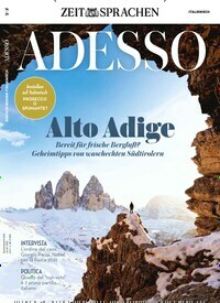 Titelbild der Ausgabe 14/2021 von Adesso. Diese Zeitschrift und viele weitere Reisemagazine, Freizeitmagazine und Wissensmagazine als Abo oder epaper bei United Kiosk online kaufen.