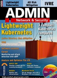Titelbild der Ausgabe 3/2025 von ADMIN Network & Security. Diese Zeitschrift und viele weitere Computerzeitschriften, Tabletmagazine und Smartphonemagazine als Abo oder epaper bei United Kiosk online kaufen.
