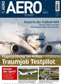 Titelbild der Ausgabe 7/2026 von Aero International. Diese Zeitschrift und viele weitere Reisemagazine, Freizeitmagazine und Wissensmagazine als Abo oder epaper bei United Kiosk online kaufen.