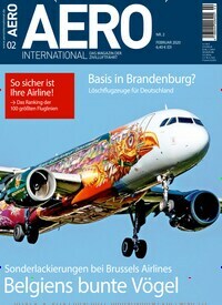Titelbild der Ausgabe 20/2020 von Aero International. Diese Zeitschrift und viele weitere Reisemagazine, Freizeitmagazine und Wissensmagazine als Abo oder epaper bei United Kiosk online kaufen.
