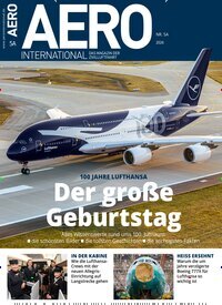 Titelbild der Ausgabe 5/2026 von Aero International Sonderheft. Diese Zeitschrift und viele weitere Reisemagazine, Freizeitmagazine und Wissensmagazine als Abo oder epaper bei United Kiosk online kaufen.