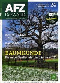 Titelbild der Ausgabe 1/2023 von AFZ-DerWald. Diese Zeitschrift und viele weitere Naturzeitschriften, Landwirtschaftszeitungen und Umweltmagazine als Abo oder epaper bei United Kiosk online kaufen.