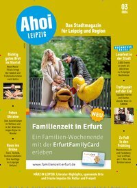 Titelbild der Ausgabe 3/2026 von Ahoi Leipzig. Diese Zeitschrift und viele weitere Lifestylemagazine und Peoplemagazine als Abo oder epaper bei United Kiosk online kaufen.