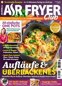 Titelbild der Ausgabe 5/2026 von Air Fryer Club. Diese Zeitschrift und viele weitere Kochzeitschriften und Backzeitschriften als Abo oder epaper bei United Kiosk online kaufen.
